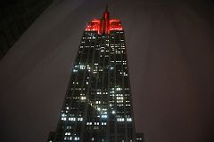 New York City Empire State Building 02A At Night From Red Roof Inn From South